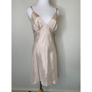 Watters & Watters Nude Slip Dress Sz 10